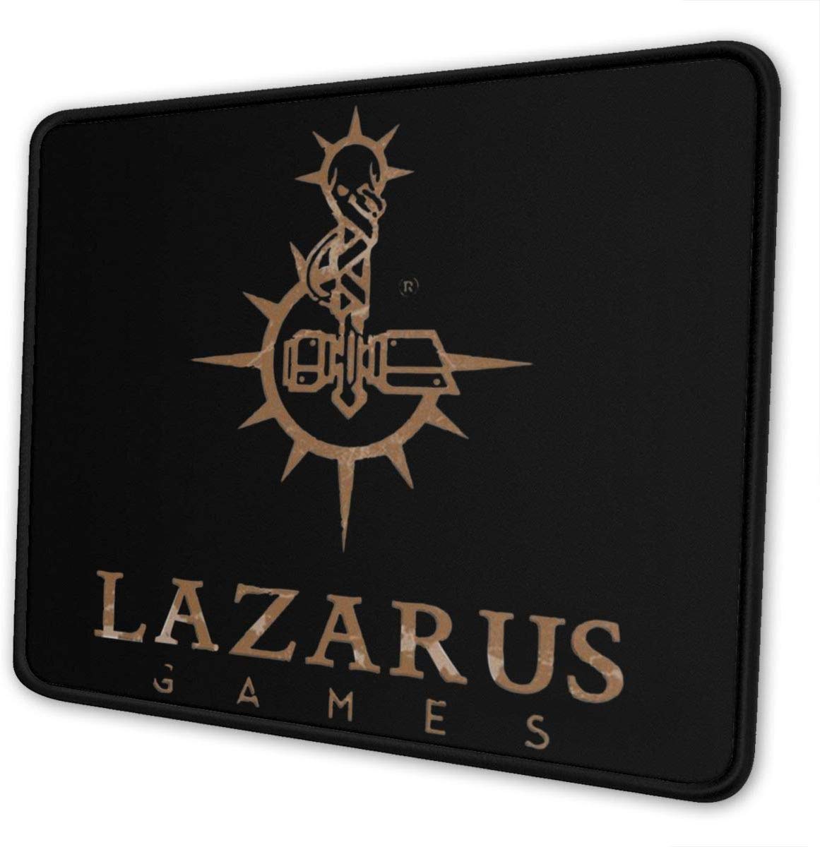 Lazarus Computer Mouse Pad Natural Rubber Pad with Stitching Edge Non-Slip Gaming Mouse Pads for Laptop, Computer, PC, Keyboard 8.3 X 10.3 in