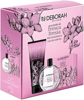 Deborah Milano Accordo di Fresia - Set de regalo para mujer, incluye colonia de 100 ml y gel de ducha de 250 ml