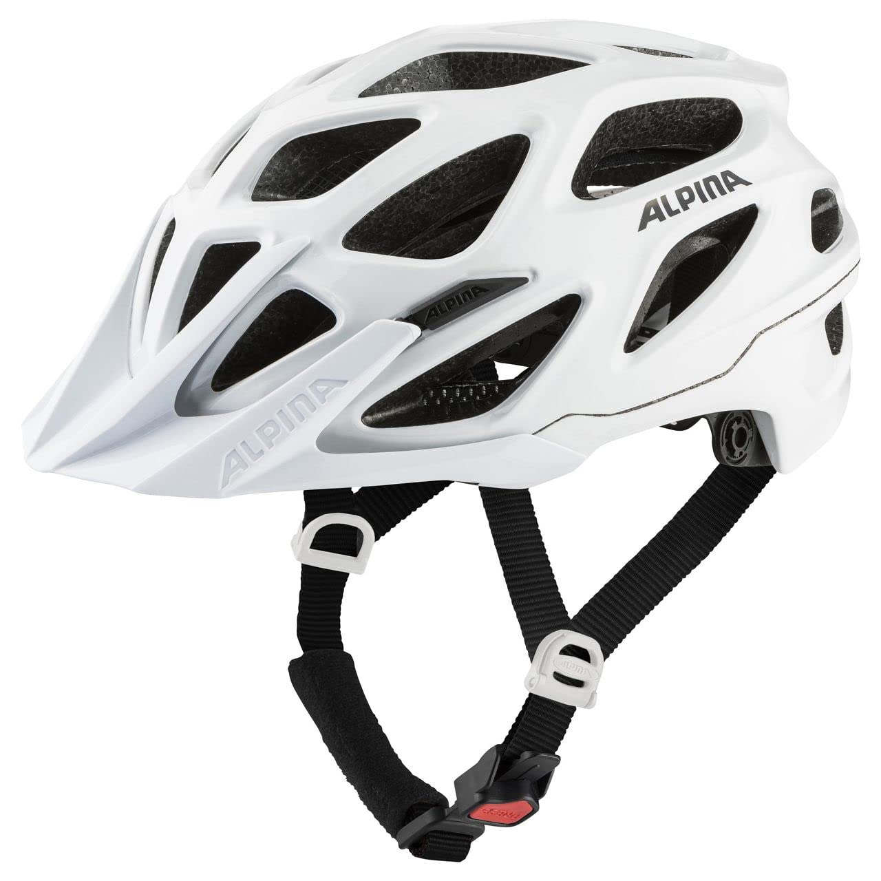 Alpina Sports Thunder 3.0 Cycling Helmet Polycarbonate White Gloss, Size:  57 cm - 62 cm, A9778 3 10 : Amazon.se: Sports & Outdoors