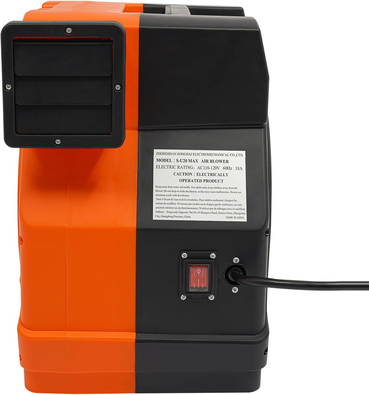 Inflatable Bounce House Blower, 3HP/2150W Commercial Air Blower, Suitable for Large Water Slides,Inflatable Paint Booth,Castle and Jump Slides