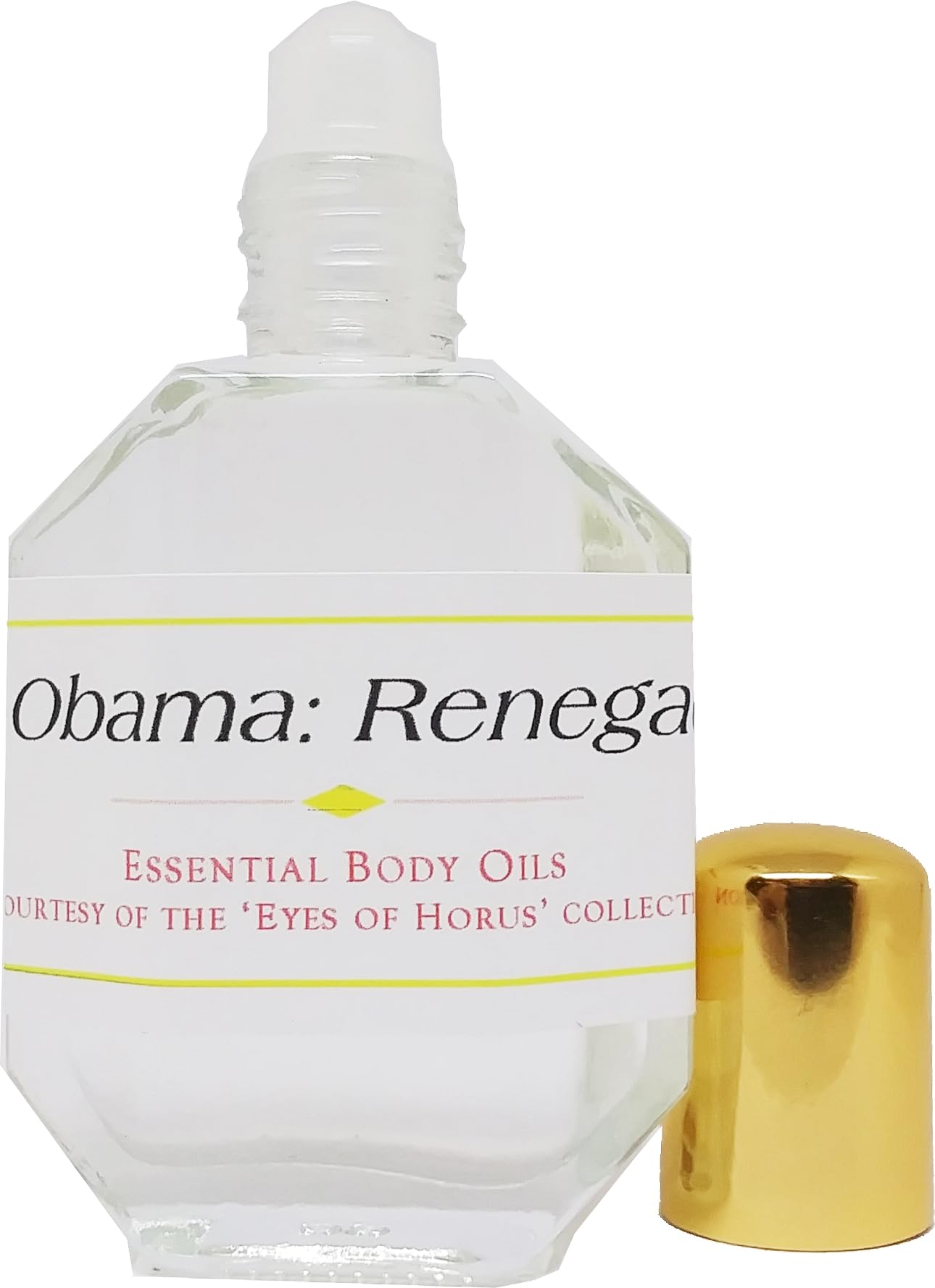 Barack Obama: Renegade - Type For Men Scented Body Oil Fragrance [Roll-On - Clear - 1/2 oz.] - ID#28184