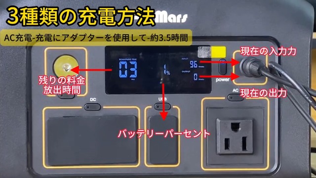 Amazon.co.jp: PurMars ポータブル電源 300 w (500 w ピーク),288Wh