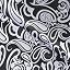 Black White Paisley