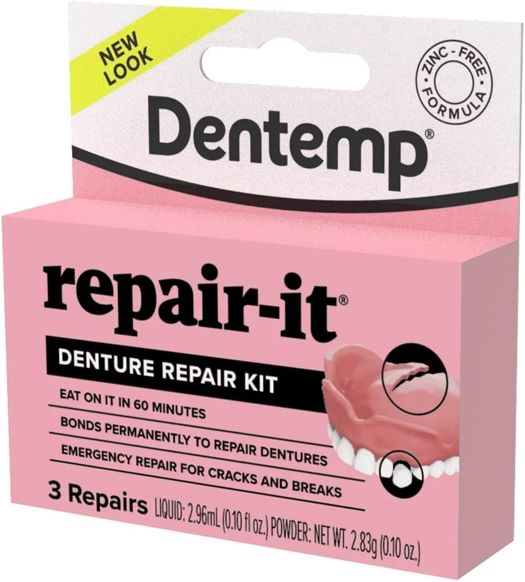 Doc It Advanced Formula Denture Repair Kit 3 ea