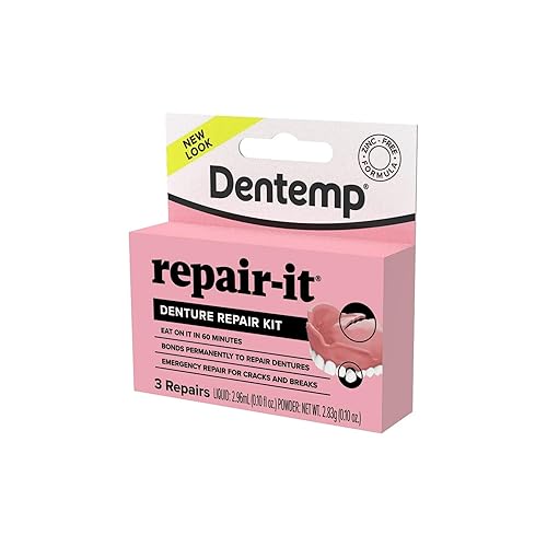 Repair-It Kit de reparación de dentaduras postizas D-091 0.7 onzas