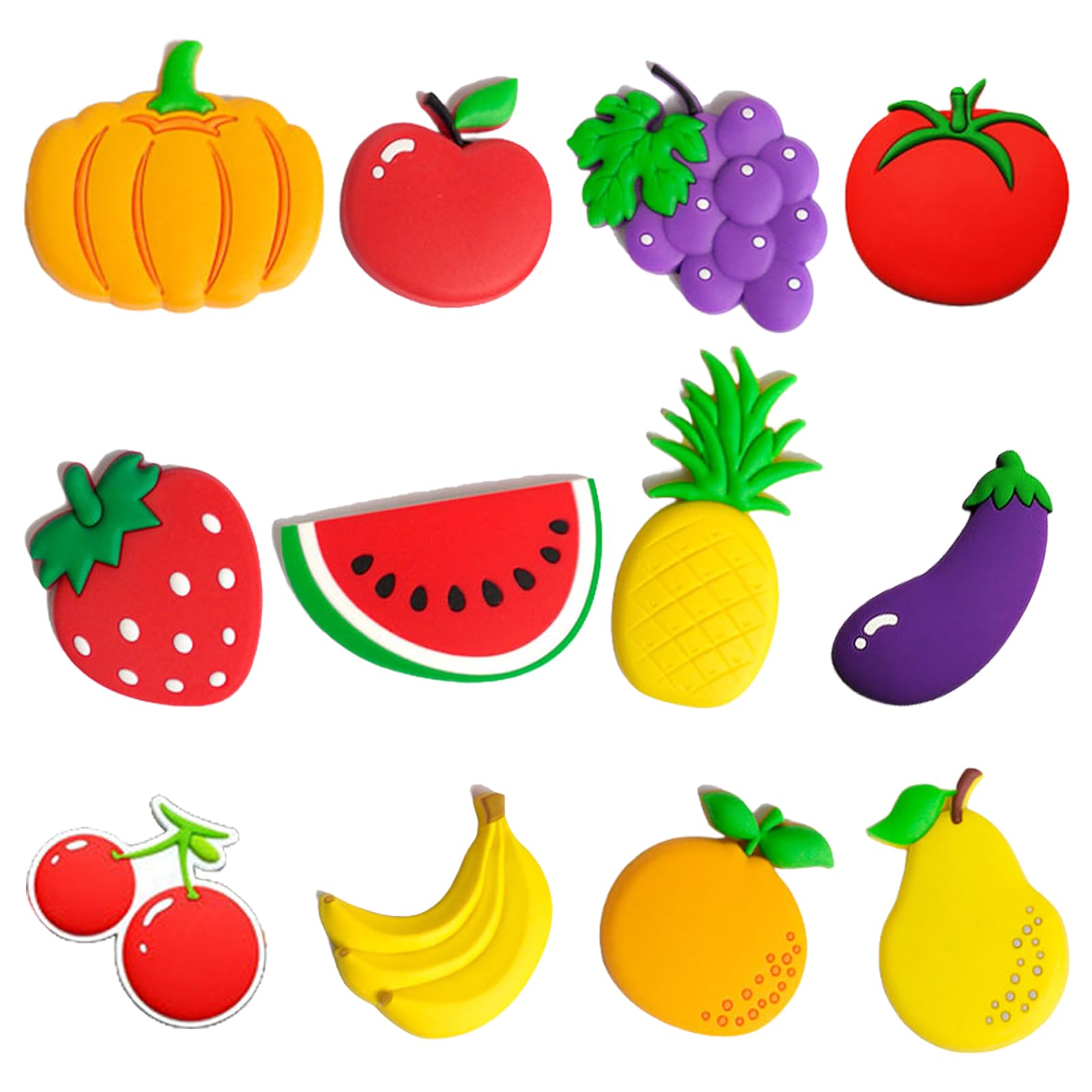 Refrigerator Magnets Fridge Sticker Fridge Decoration, Whiteboard Magnet Cartoon Fruit Fridges Magnets Refrigerator