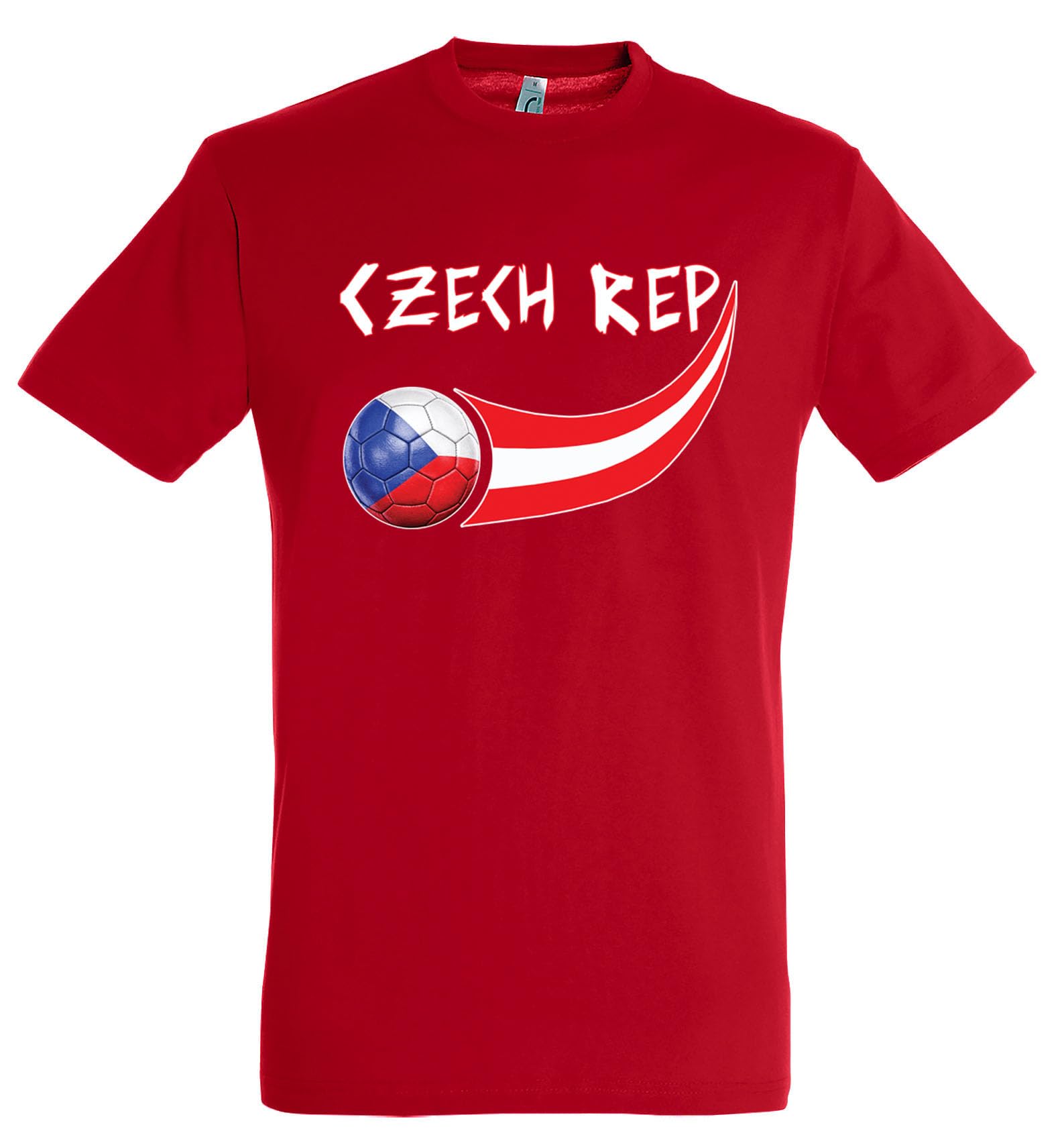 Supportershop Football Czech Republic Unisex T-Shirt, Red, M