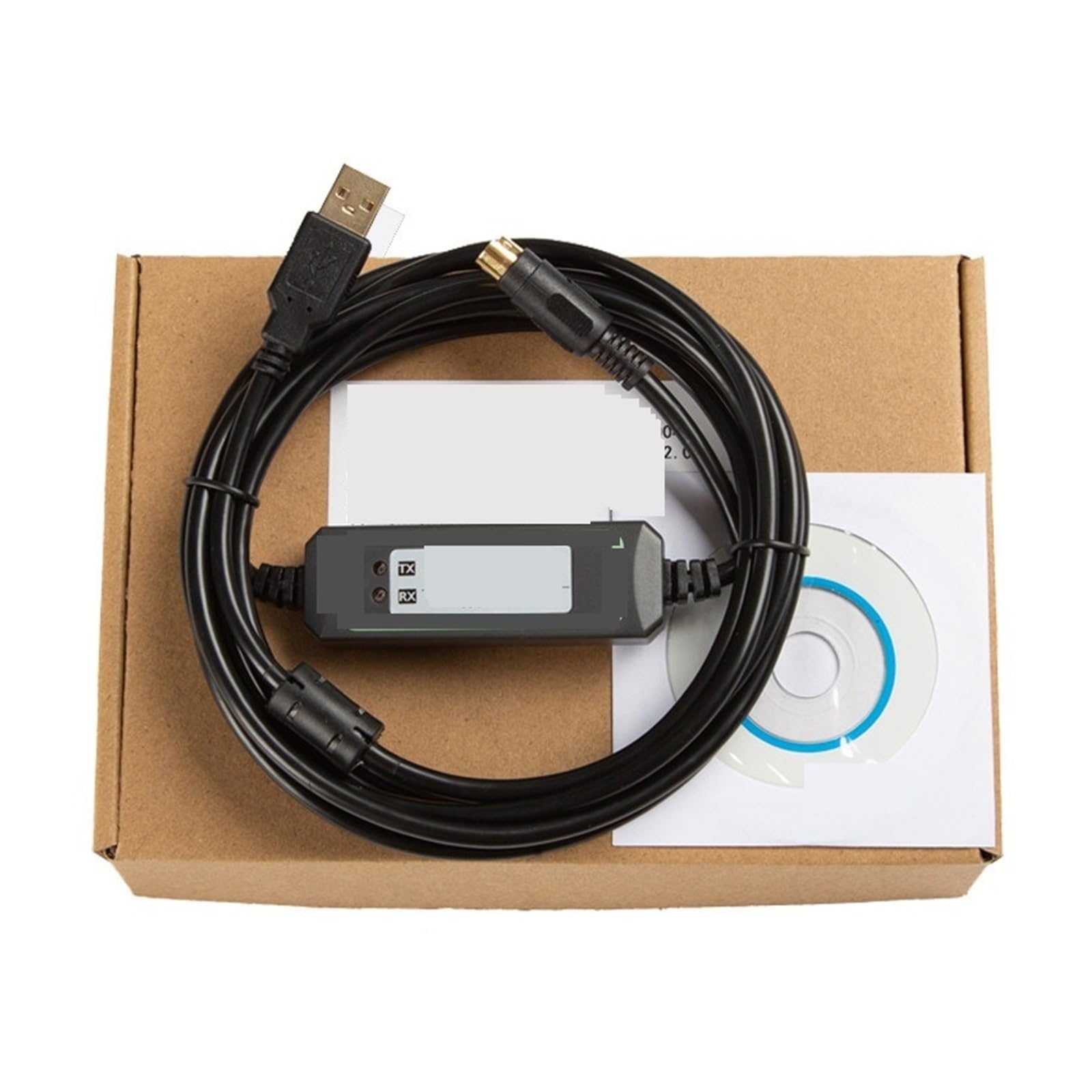 Cable de depuración RCM-101-U para programar el controlador de cilindro eléctrico de 3 metros 5