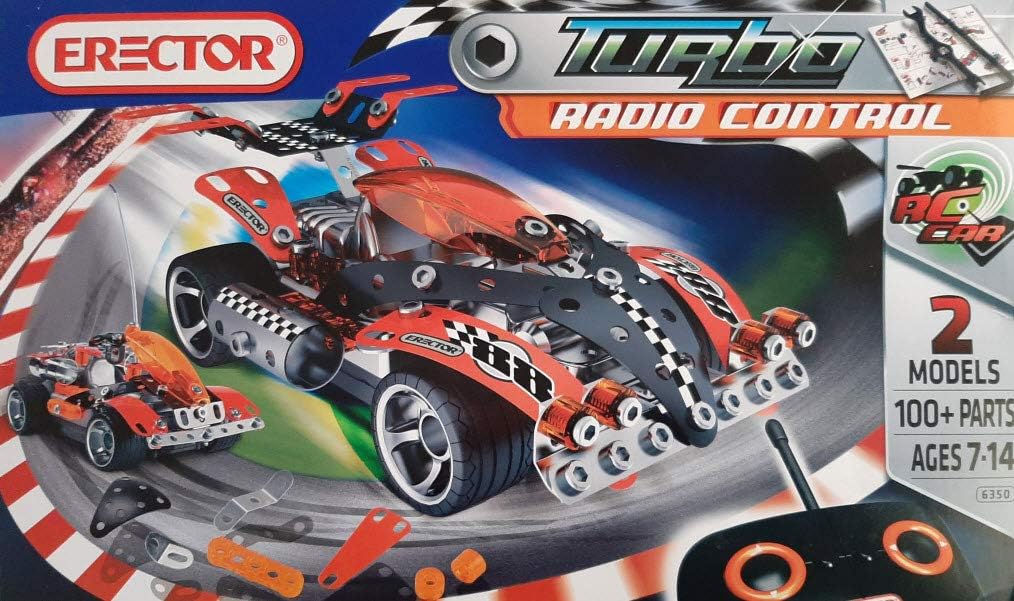 Erector Turbo - Radio Control Car Construction Set