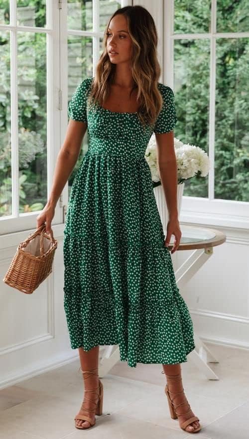 Women's Casual Spring Summer Mini Dress