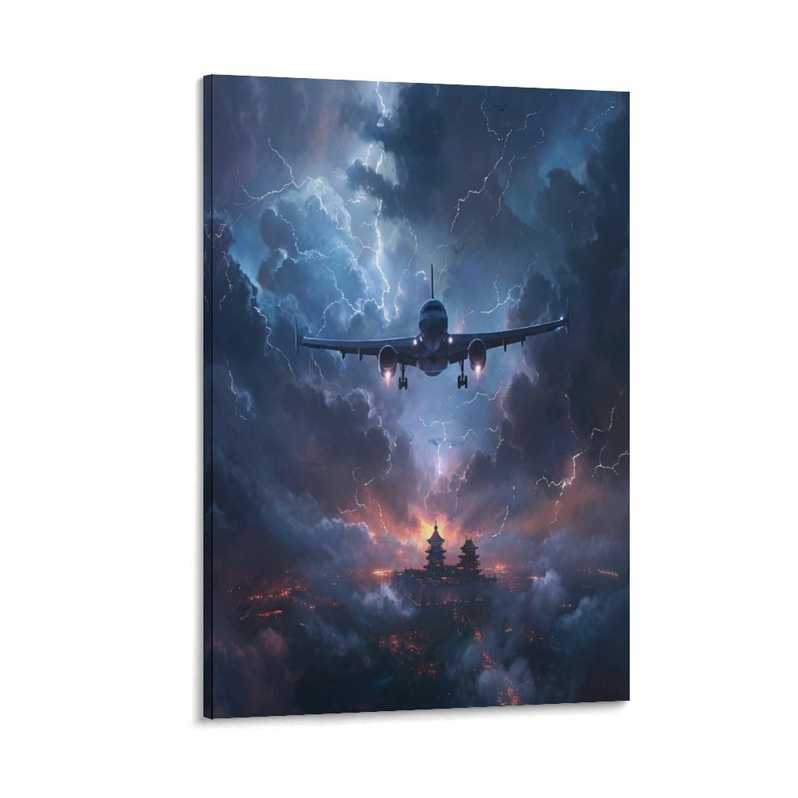 UNRXJZLVM Fighter Print, Canvas Wall Art, Pictures for Living Room And Bedroom, Prints for Special Occasions 08x12inch(20x30cm)