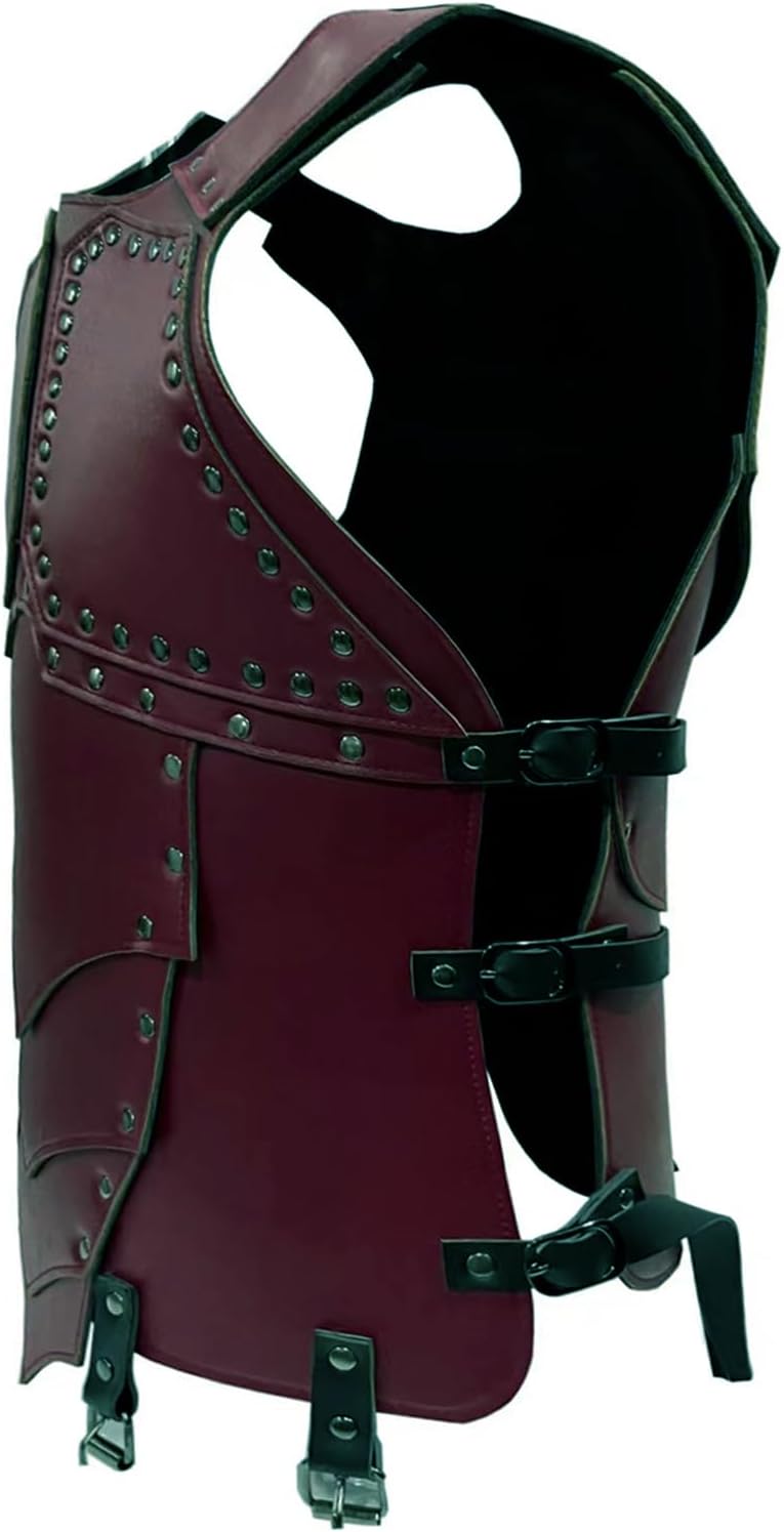 Medieval Chest Armor for Men Knight Breastplate Costume Viking Leather Armour LARP Halloween Cosplay Party - Image 3