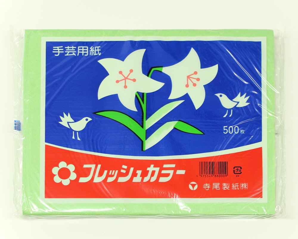 おかつ様★専用ページ Amazon | 寺尾製紙（株） お花紙 フレッシュカラー わかくさ 500