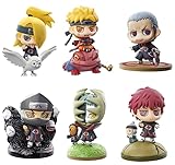 PADINHY Set of 6 Pieces Ninja Mosquito Eyes Mini Collectible Action Figure (Sixth Edition)