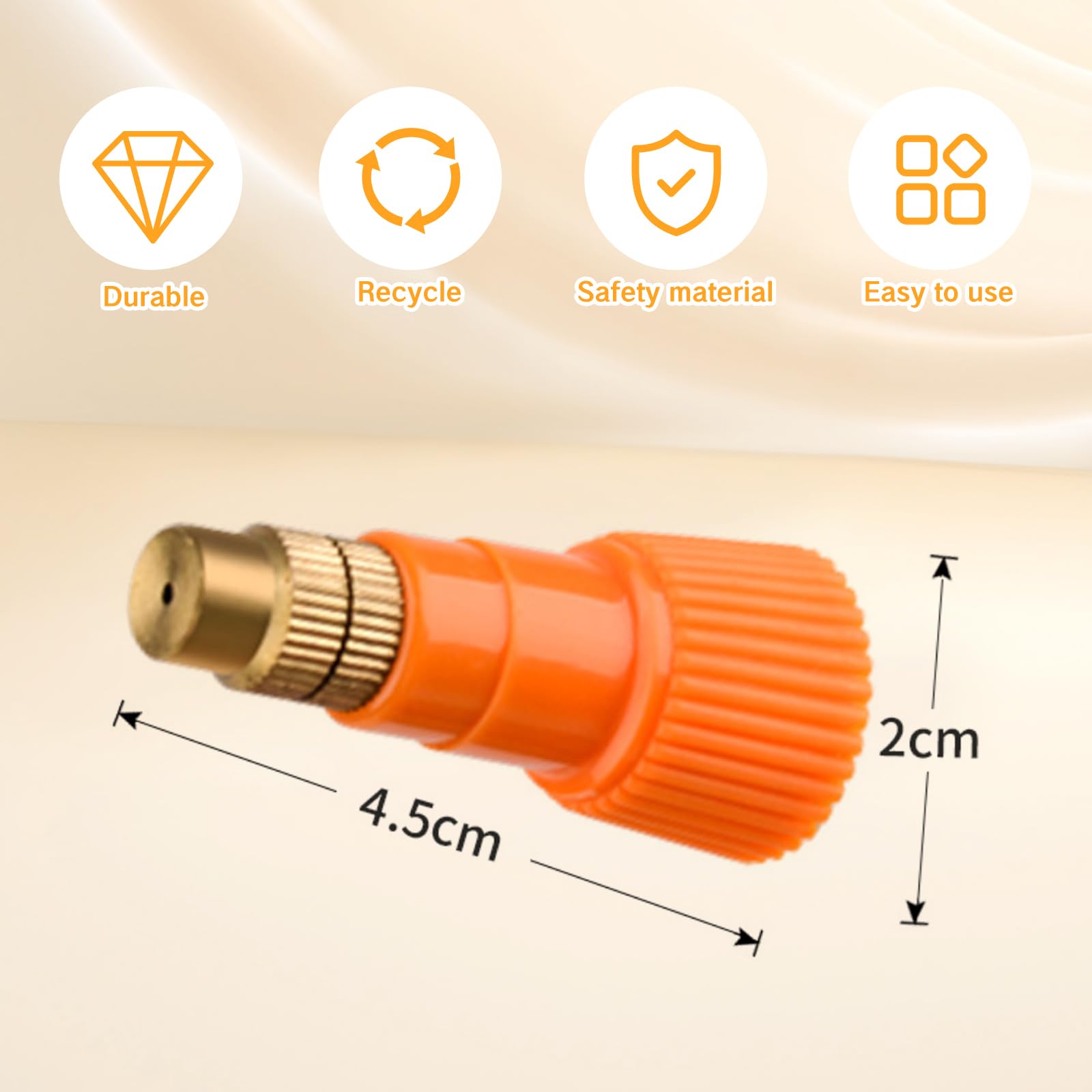 Dramm Touch N Flow 9 Pattern Adjustable Multi-Pattern Brass/Zinc Front Threaded Hose Nozzle
