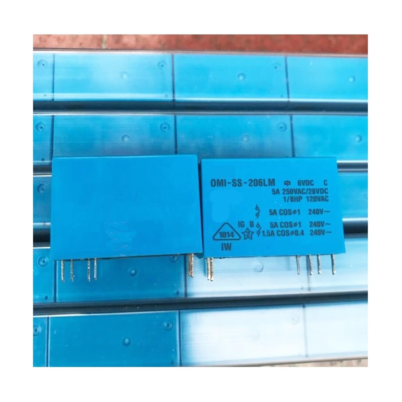 OSHZIKJII OMI-SS-206LM OMISS206LM 6VDC DC6V 6V relay 6PIN