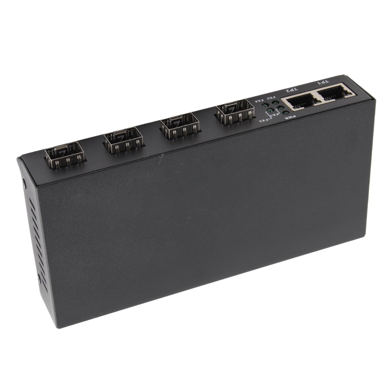 TOPINCN Convertisseur de Média Ethernet Gigabit, Adaptateur Double Fiber RJ45 pour Réseau de Bureau et de Maison, 10/100/1000M