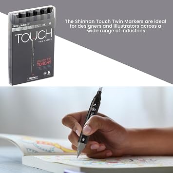 Shinhan Touch Liner .1mm Assorted Set of 7 (4105007)