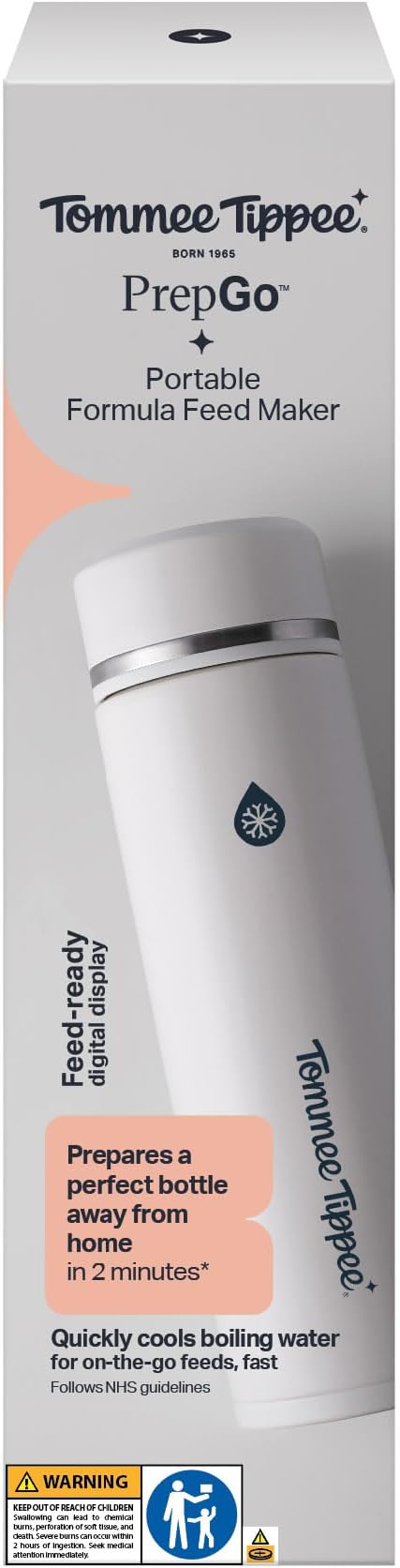 Tommee Tippee av2023-Tommee Tippee-prepares the perfect formula baby bottle in minutes portable-25471f24 ホワイト 423775