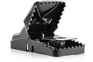 eXuby Large Powerful Rat Traps: Instant Death Solution for Rodent Infestations