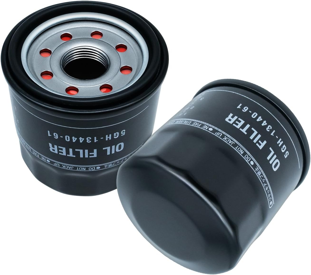 5GH-13440-61-00 Oil Filter Is Suitable for Yamaha Outboard Engines 5GH-13440-60, 5GH-13440-20, F15, F25, F50, F60 2pcs