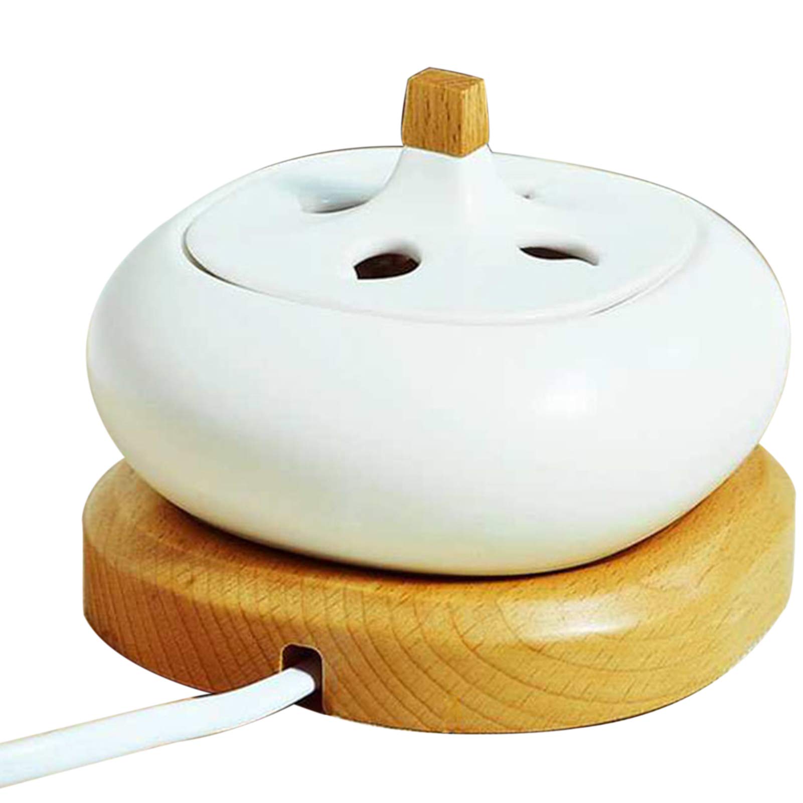 Elektroniczny dyfuzor zapachowy, temperatura może być regularnie dostosowana, ceramiczny grzejnik z olejkami eterycznymi, nadaje się do salonu i sypialni, pomaga w relaksie