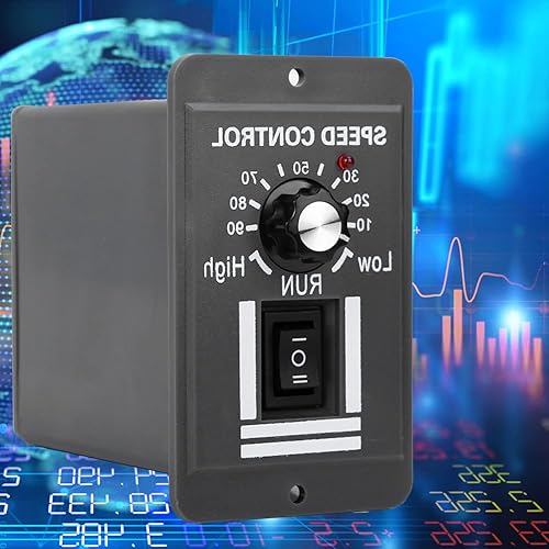 Miniatura 8 de Motor de velocidad del regulador del cepillo de CC, DC12-60V 20A Controlador de velocidad del motor eléctrico AdelanteReverse Controlador de