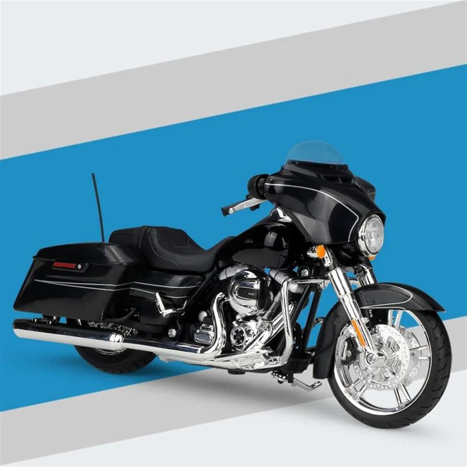 Collection 1/12 Motorcycle Metal Model Collection Simulation Diecasts Gifts for Harley 2015 Street Glide Special