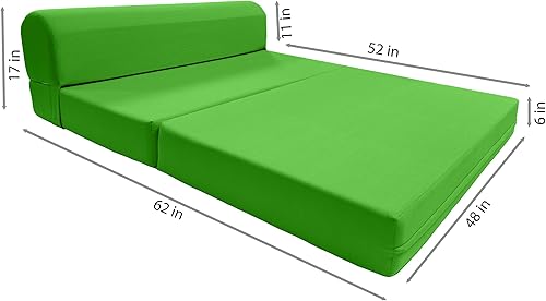 Miniatura 169 de Sofá cama plegable color gris de espuma, 6 pulgadas. Grosor x 32 pulgadas, ancho x 70 pulgadas. Cama de Invitados, cama plegable con espuma de alta