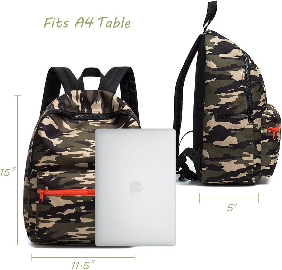 CAIWEI US Army Camo Children's backpack (Camo1)