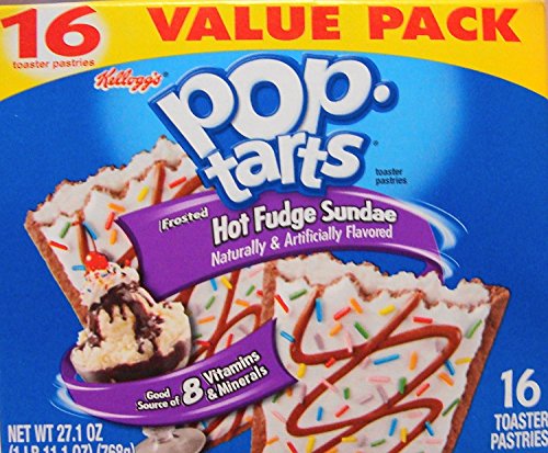 Pop Tarts Frosted Hot Fudge Sundae Pastries 16 Count