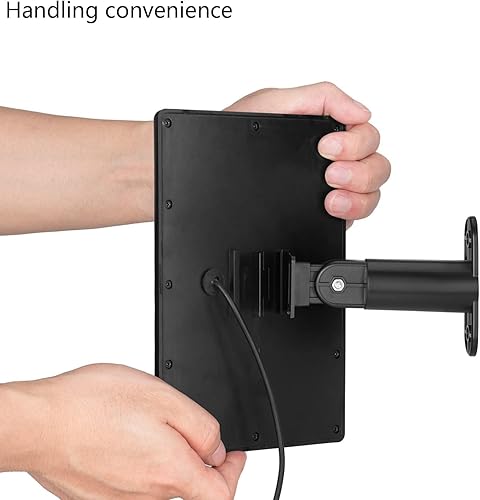 Miniatura 7 de Paquete de 2 paneles solares para cámara de anillo, panel solar de anillo de 3 W, panel solar de cámara de anillo compatible con batería de cámara