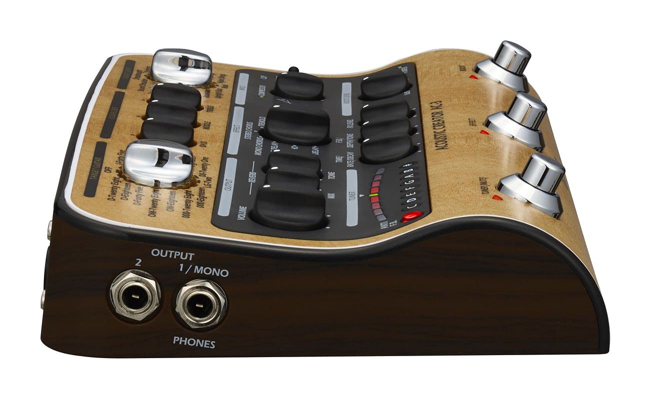 Zoom - AC-3 - Preamp a pedale per chitarra acustica