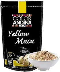 Maca Peruana Amarela em Pó 100% Pura Color Andina 100g