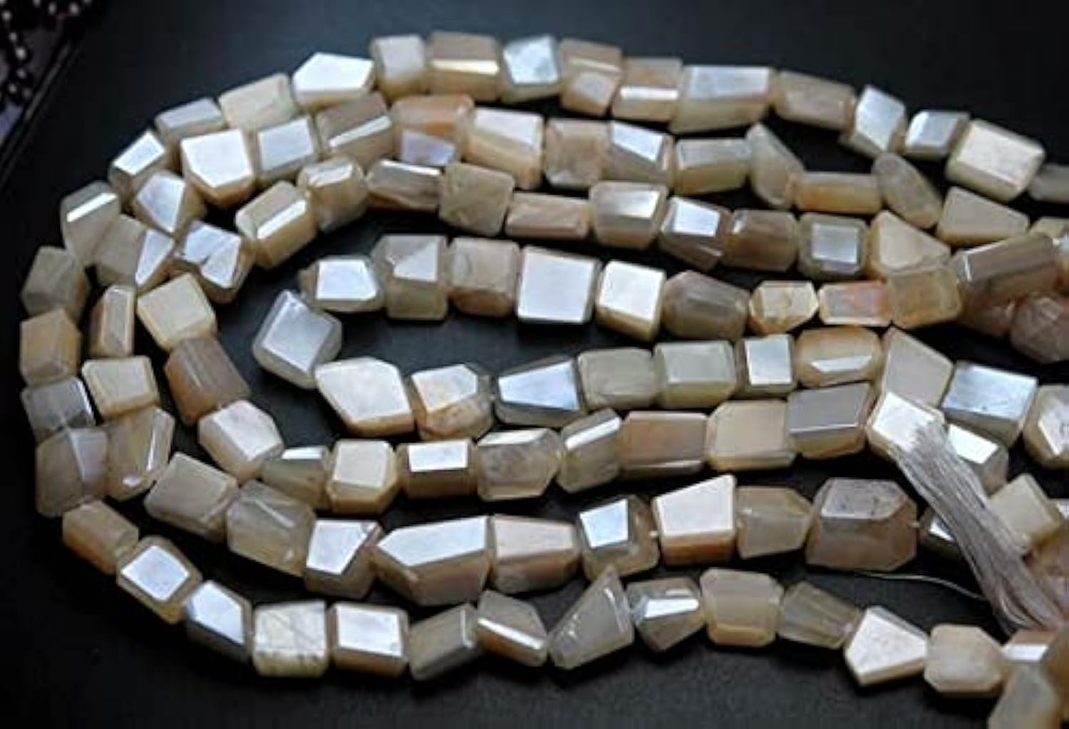 Mystic MOONSTONE facetté LKBEADS, créez vos bijoux d'été et accessoires bohèmes