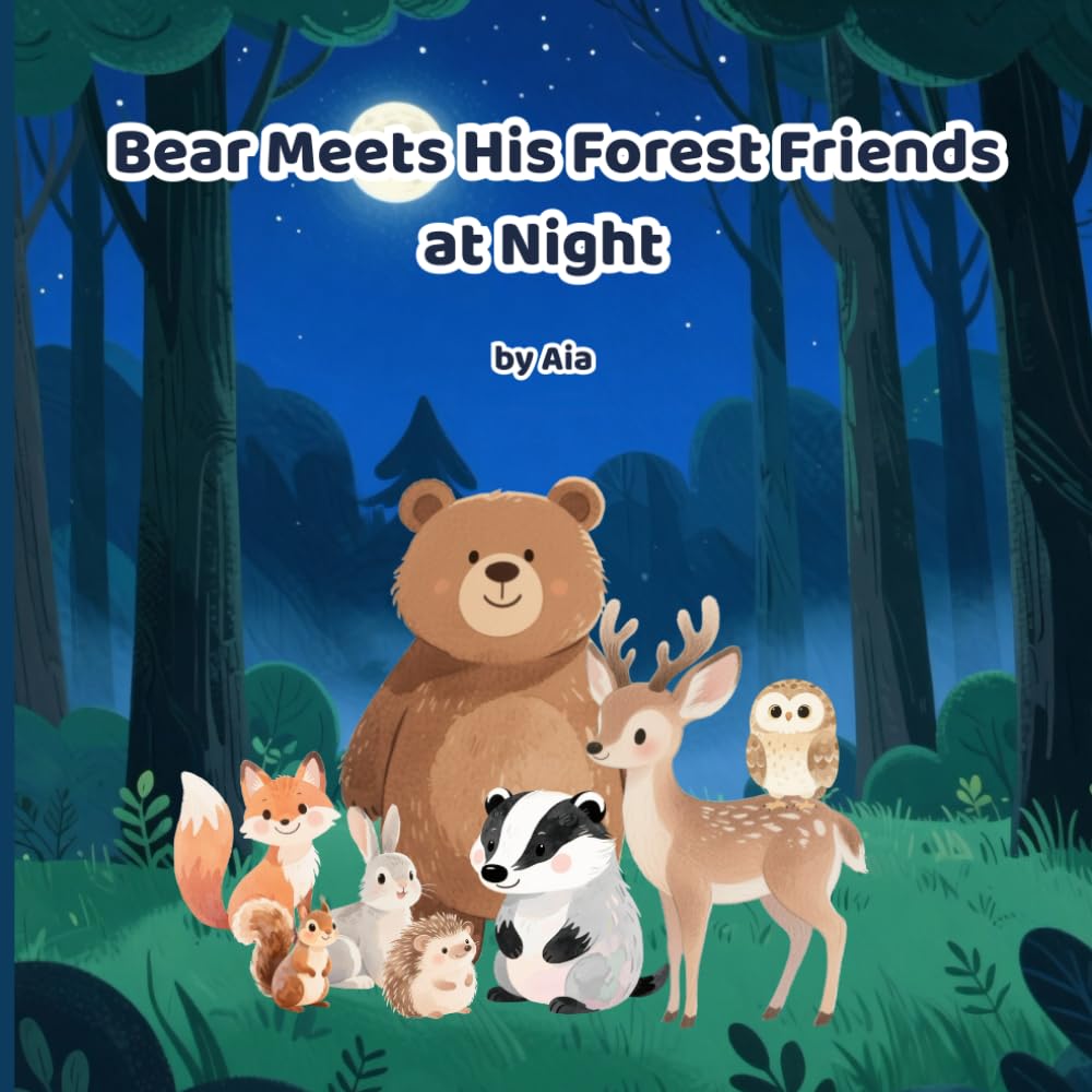 Bear Meets His Forest Friends at Night: A gentle bedtime adventure exploring the peaceful nighttime forest with friends, for kids ages 3–8 (The World of Bear)
