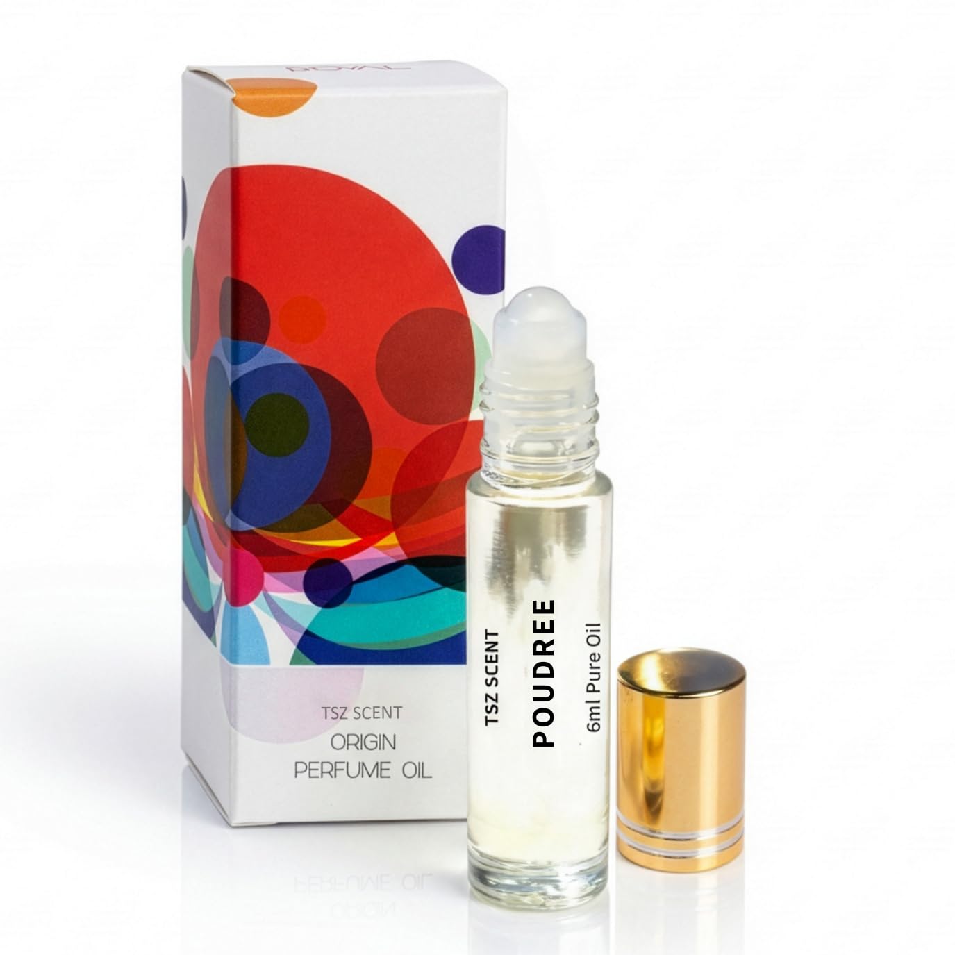 Poudree Perfume Oil for Women 6ml Concentrated Long Lasting Alcohol Free Floral Musk Fragrance Roll On by TSZ Scent