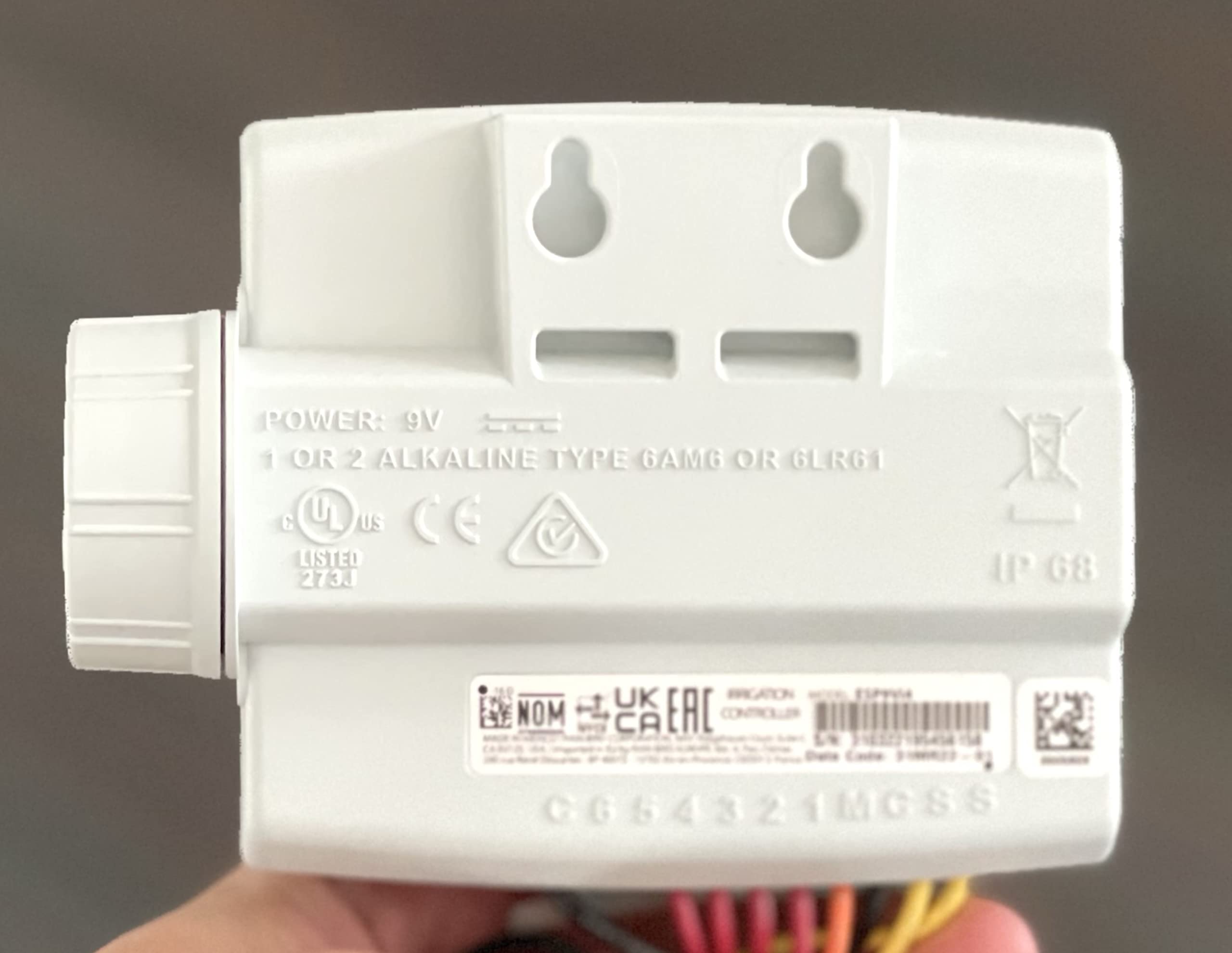 Rain Bird - Controller ESP-9 V. Programmatore di irrigazione 4 stagioni, grigio