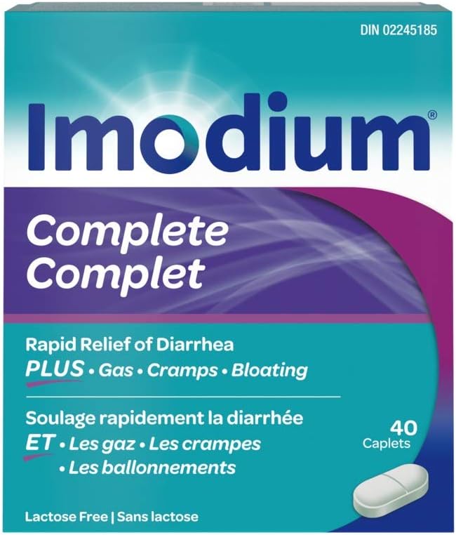 Imodium Complete パッケージ
