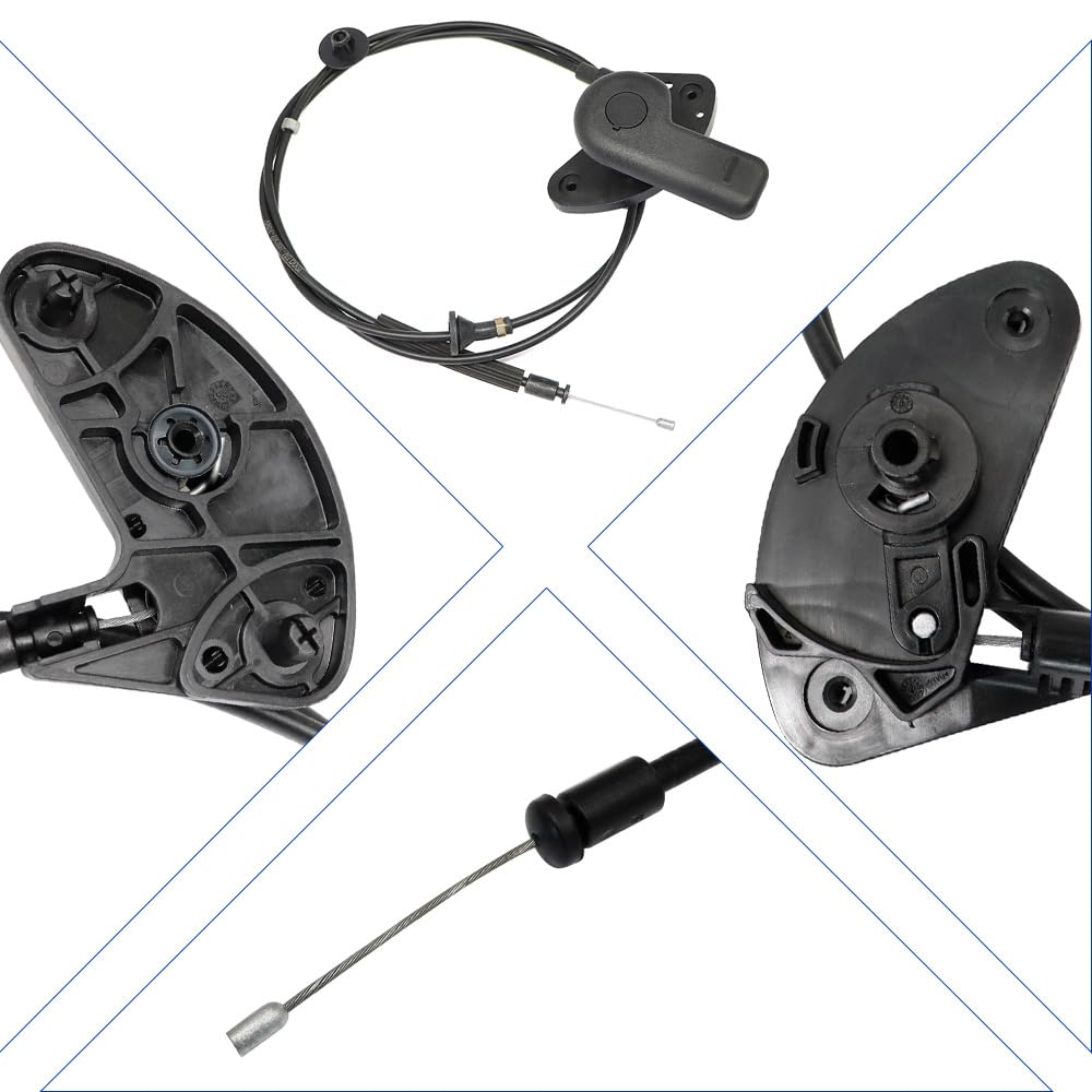 SZDGJ Cavo di rilascio del cofano, for Ford, for Focus, for C-Max Cavo di controllo del cofano Maniglia a cinghia CV6Z16916A CV6Z-16916-A Cavo di rilascio del cofano del cofano