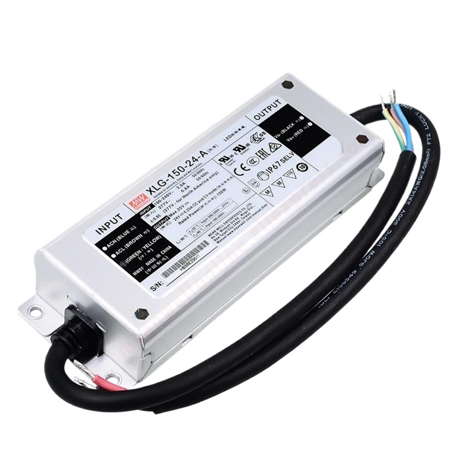 Fcarumiqp Xlg-150-12-A-150W Xlg-150 Series / 150W Constant Voltage/Constant Current/Constant Power Led Driver(Xlg-150-12-A-150W)