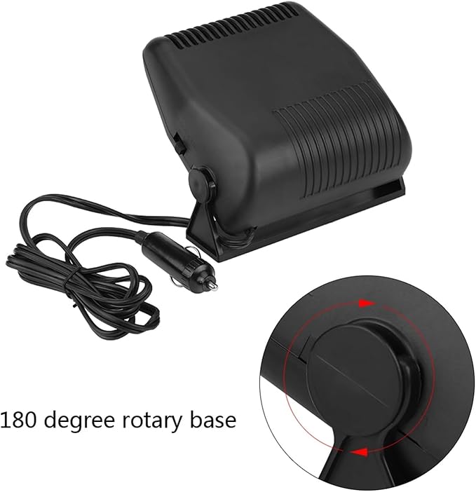 Calefactor Eléctrico Portátil Cerámico PTC 12V 150W miniatura 6