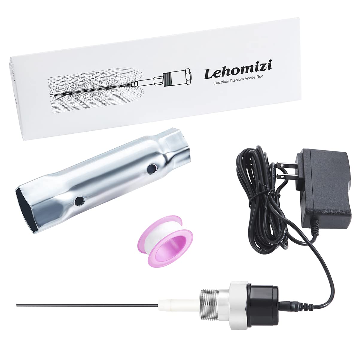 Upgraded Powered Anode Rod for Water Heater Tank, Eliminates Rotten Egg  Smell Electrical Anode Rod (for 10-39 Gallon Tank) - Amazon.com