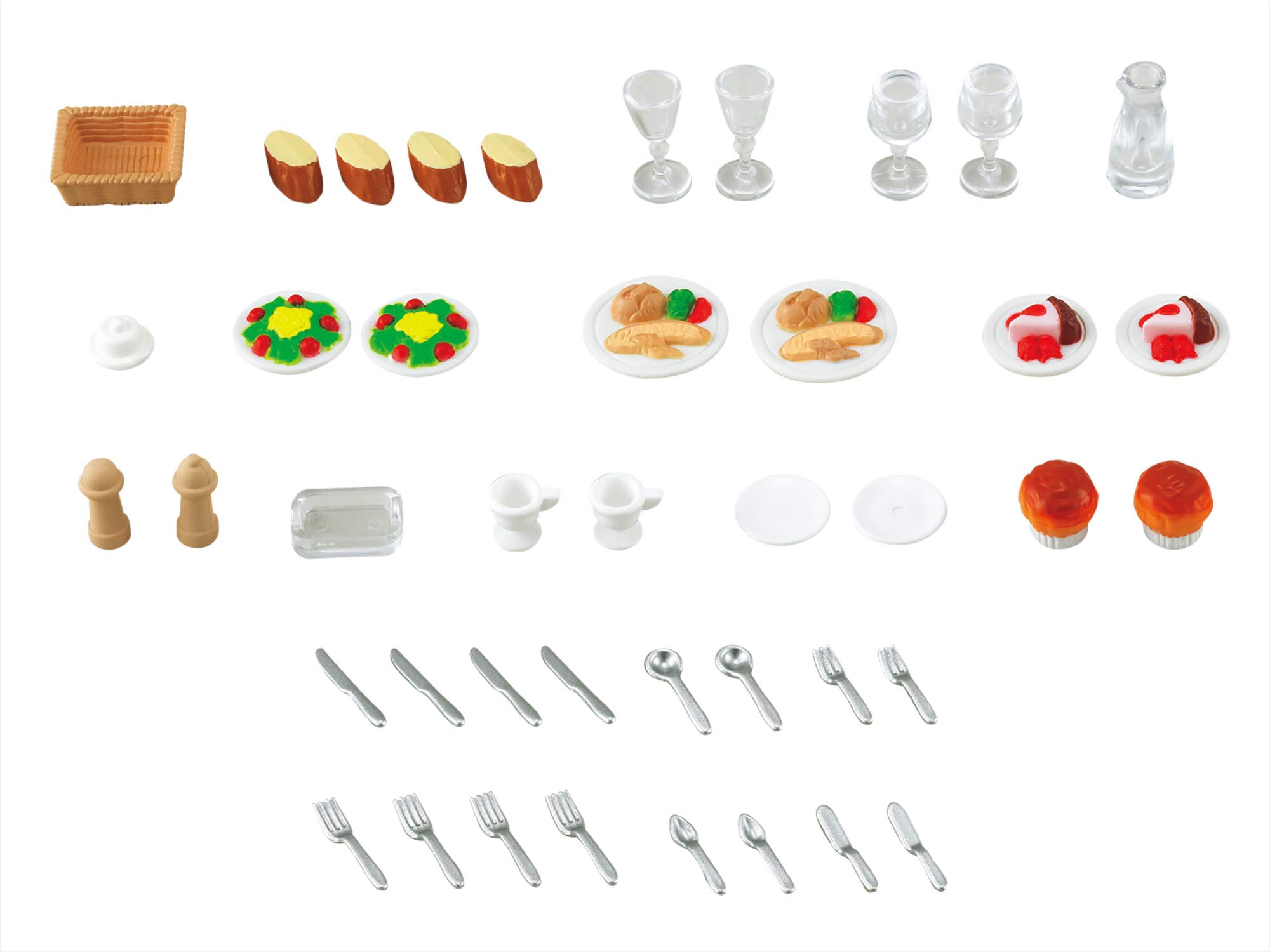 Amazon | シルバニアファミリー 家具 ディナーセット カ-409 | 家具