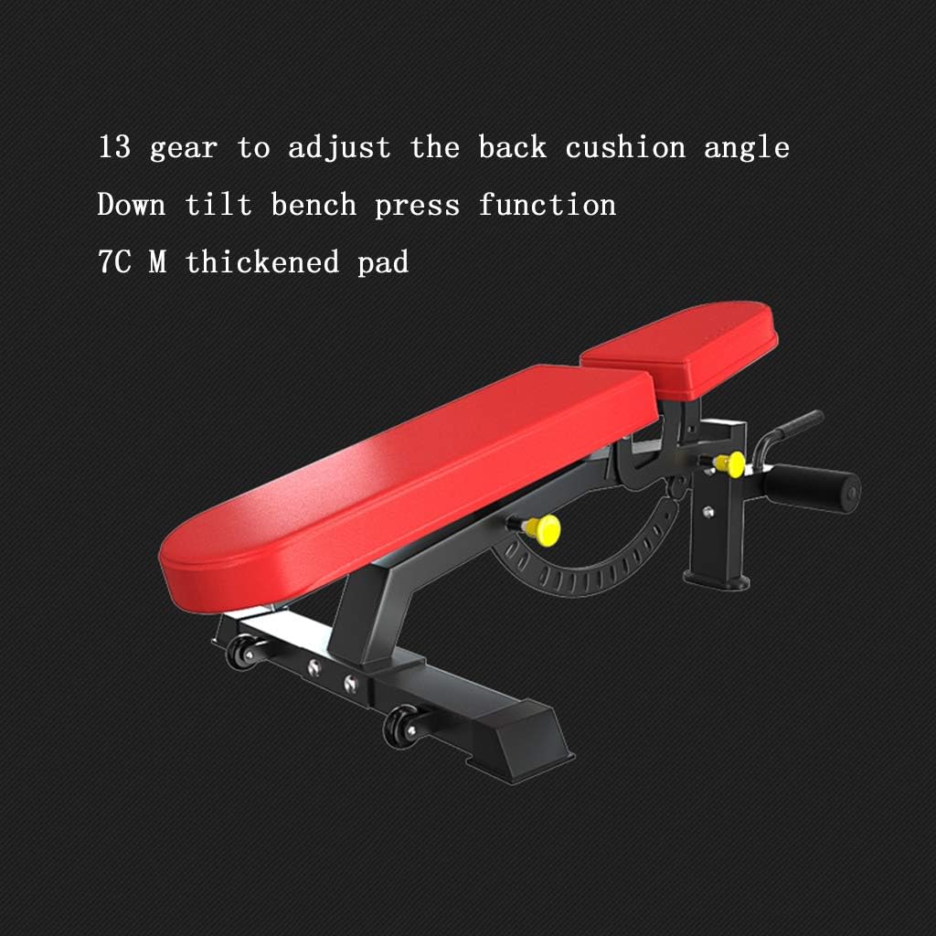 Weights Bench Standard Weight Benches Dumbbell Bench, Multifunctional Adjustable Weight Bench, Workout Strength Training Barbells Weights Exercise Equipment,for Home Gymo