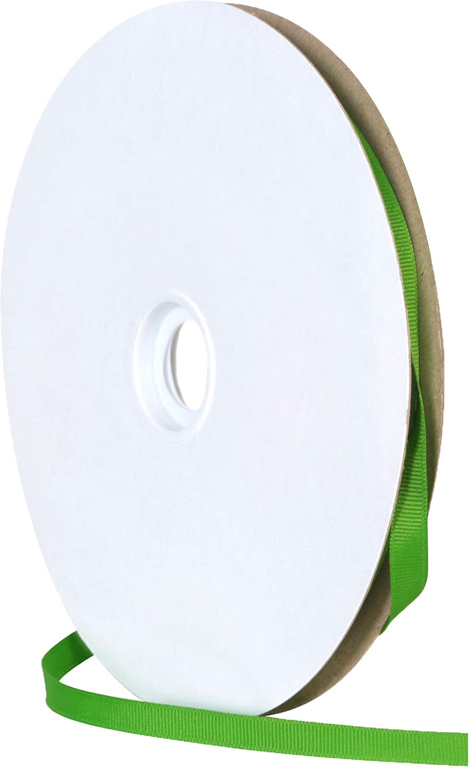 Berwick Offray 3/8" Grosgrain Ribbon, Apple Green, 100 Yards