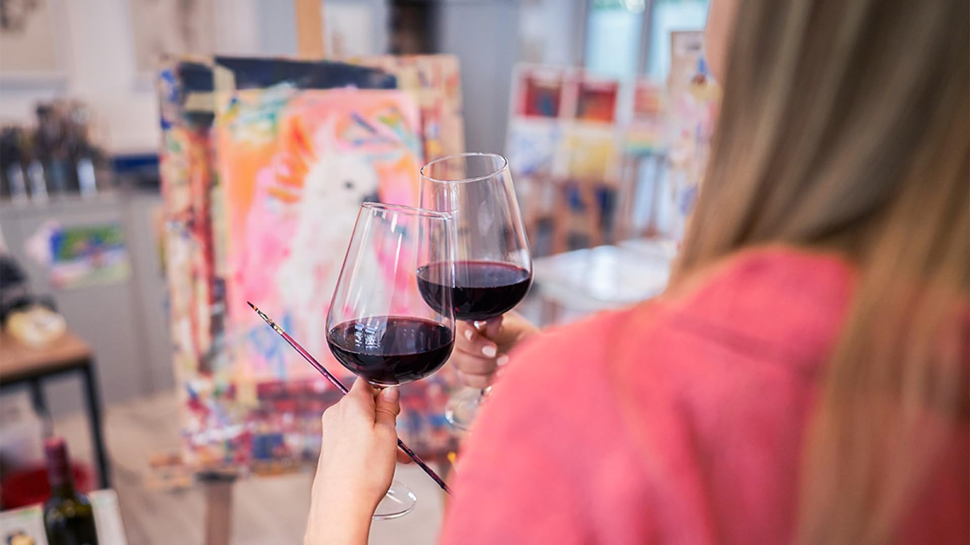 JOCHEN SCHWEIZER Geschenkgutschein: Paint & Drink Köln
