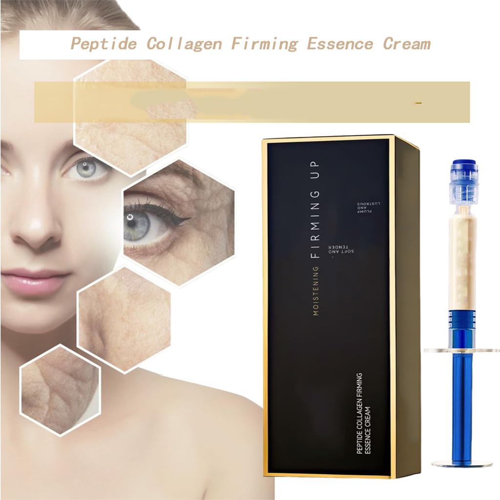 Polypeptide Collagen,Skin Firming Cream,Polypeptide Collagen Elastic Essence Cream,Tightening & Lifting Sagging Skin For Face, Moisturizing Treatment (10PC) - Image 6