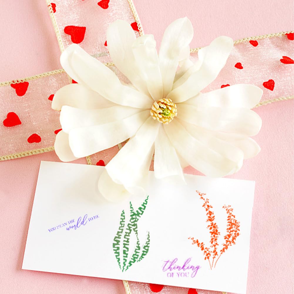 Craspire Transparente Stempel Mit Herz Motiv - Wiederverwendbar Silikon