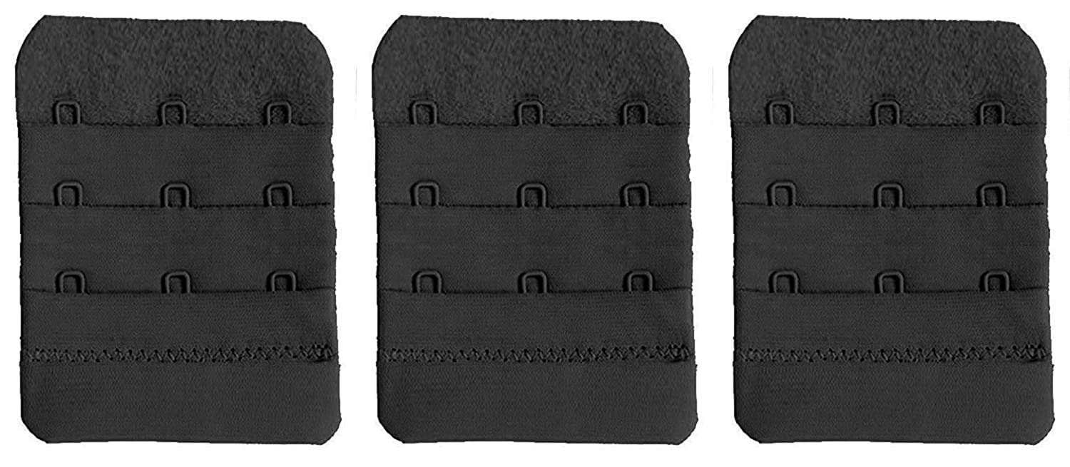 bhavya enterprises Bra Extender 3 Hook - Save Your Bra Increase Band Length_Bra Extender Hook_Bra Hooks for Women_Bra Hook Extender Combo (Black, 3)-picture-13